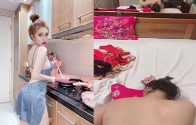 doggy em mang quần lót quyến rũ